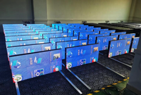 Piastrelle LED per Pavimenti Personalizzabili, Alta Luminosità, Leggibili alla Luce Solare, per Illuminazione a Terra e Display per Piste da Ballo