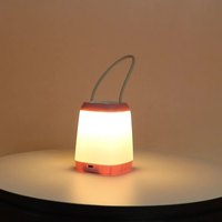 Mini tente lumineuse de camping de conception moderne veilleuse chaude non éblouissante pour la lampe de table de chevet en plastique de coupe d'ongles de bébé