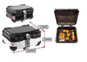 Baúles Angulares para Motocicleta de Aleación de Aluminio y Magnesio de 22L Disponibles en Varios Estilos - Product Image 6