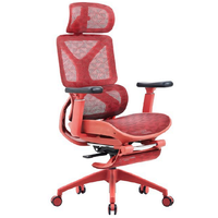 Chaise de bureau ergonomique pliable robuste en maille, confortable pour ordinateur et direction, vente directe à prix abordable