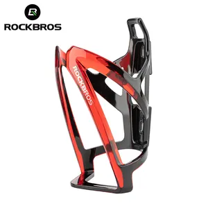 Rockbros gaiola leve para garrafas, suporte gaiola para garrafa de bicicleta, ciclismo, copo de água, suporte para garrafa