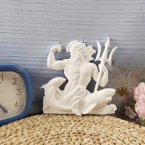 แม่พิมพ์หล่อทำด้วยมือทำจากเรซินสำหรับเครื่องประดับตกแต่งสไตล์ DIY แม่พิมพ์เครื่องประดับซิลิโคนแบบเนปจูนเครื่องมือทำเค้ก X0379 - Product Image 6