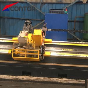 Dingin Saw Cutting Pipa Tabung Baja Terbang Melihat Putaran Mesin Circular Saw Mesin Pemotong Logam ERW Tube Mill - Product Image 2