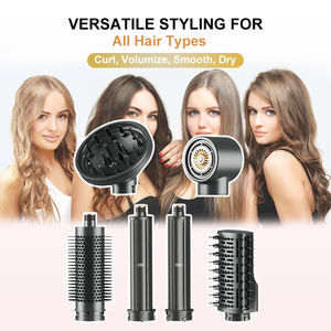 6 in 1 Hair Styler Haartrockner Bürsten Locken wickler <span class=keywords><strong>Frizz</strong></span>-Free Fast Drying Curling Glätten Volumizing Multi Styler - Product Image 2