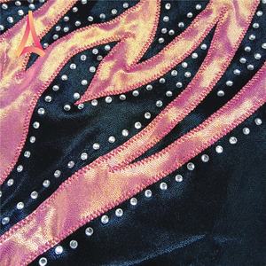 <span class=keywords><strong>Ropa</strong></span> de gimnasia para niñas leotardo de LICRA de nailon negro - Product Image 4