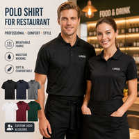 T-shirts et polos pour hommes, prix bas, broderie personnalisée, uniforme de restaurant, publicité d'entreprise, uniforme promotionnel, chemise polo