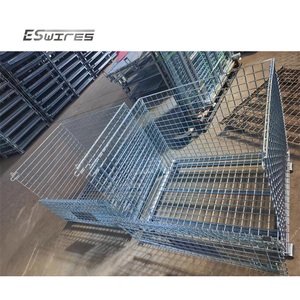 Stockage en entrepôt paniers pliables en treillis métallique galvanisé - Product Image 5