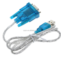 Cable de puerto serie USB a RS232 HL-340 de 9 pines compatible con Windows 7 de 64 bits