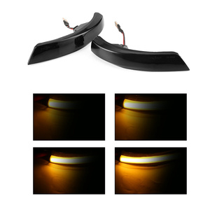 Autodragons Clignotant latéral LED à lentille fumée pour rétroviseur de voiture pour MONDEO 2007-2012 - Product Image 4