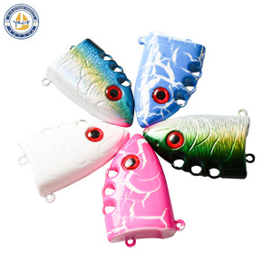 Señuelo de jigging Yan Yue con cabeza plomada de 180g, luminoso y con efecto craquelado, para pesca en aguas profundas, pesca en barco, pesca de fondo en agua salada. - Product Image 2