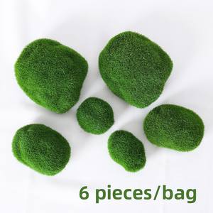 Lumut Palsu Lumut Hijau Simulasi Batu Lumut Alat Peraga Fotografi Dekorasi Lansekap Bonsai Dekorasi Dinding Rumah & Luar Ruangan - Product Image 2