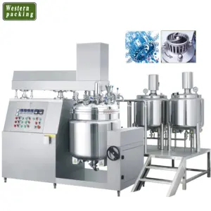 Machine de mélangeur de cire de cheveux, crème cosmétique faisant l'équipement, machine cosmétique de mélangeur de lotion