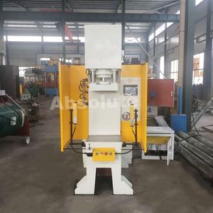 Prensa hidráulica de 50 toneladas: cuatro columnas, cuero, chatarra, bomba de baño, tapa de registro de plástico - Product Image 3