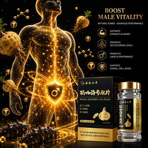 Integratore Naturale a Base di Erbe per il Supporto dell'Energia e della Vitalità Maschile, Etichetta Privata OEM Qidan, 60 Capsule - Product Image 1