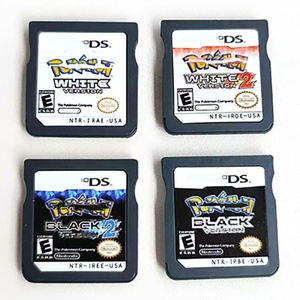 Cartouche de jeu blanche et noire 1 2 pour consoles de jeux vidéo DS nds - Product Image 1