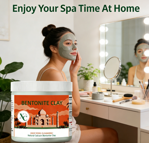 Maschera in Polvere di Argilla Naturale per la Cura del Viso, <span class=keywords><strong>Detox</strong></span> Profondo, OEM, Etichetta Privata, Vendita all'Ingrosso, Maschera di Argilla per Pulizia Profonda dei Pori - Product Image 4