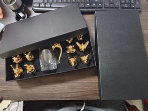 Bộ bình rượu whisky thủy tinh borosilicat cao cấp hình cung hoàng đạo Trung Quốc, món quà sang trọng nhất - Product Image 6