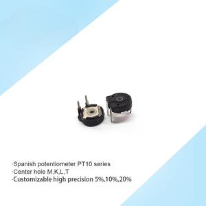 Tondeuse espagnole horizontale PT10M-V10 SINETONG 10mm B100K B500K potentiomètre rotatif rhéostats produit de haute qualité - Product Image 4