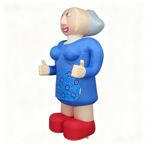 Hot Inflatable Holland Sarah <b>Balloon</b>-Blue 6-8 ft Waterproof & Durable for Outdoor Commercial <b>Custom</b> Design Advertising Events - Product Image 3