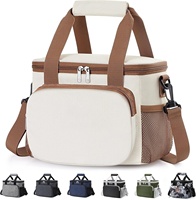 Sac isotherme réutilisable pour le déjeuner, pour hommes et femmes, sac à lunch portable, durable, étanche, en Oxford, sac isotherme pour le camping