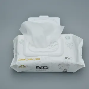 出厂价一次性代工高品质韩国干无纺布婴儿湿巾