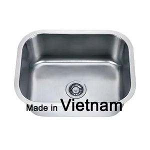 Vietnam stainless steel kitchen sink,American classic style,the most popular single bowl 2318