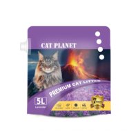Arena para Gatos de Bentonita 99.99% Libre de Polvo, Arena para Gatos de Alta Calidad en Forma de Bola, Arena Natural de Sodio para Mascotas