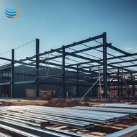 Solutions de construction de bâtiments industriels d'entrepôts en acier moderne de haute qualité