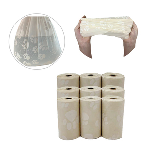 Bán buôn Dog poop Túi biểu tượng tùy chỉnh thiết kế phân hủy sinh học compostable Thùng rác túi cho chó chất thải - Product Image 6