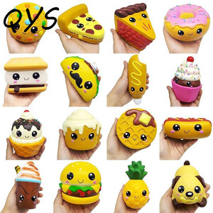 ของเล่นบีบมินิเบรด QYS ทำจาก PU/TPR เป็นมิตรกับสิ่งแวดล้อม บีบแล้วคืนรูปช้า รูปทรงอาหาร บรรเทาความเครียด เหมาะสำหรับเด็กอายุ 14 ปีขึ้นไป - Product Image 5