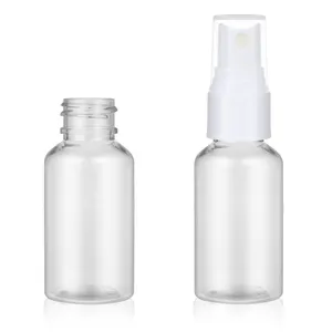 Idealpak Wholesale Price 30ml Pump Sprayer Clear Cosmetic Packaging Boston Bottles Plastic Manufacturing