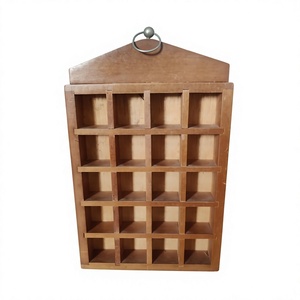 Rustic Farmhouse Wooden Mug Holder Coffee Cup Rack for <b>Kitchen</b> and Café Space Saving Wooden Mug Tree Stand Coffee Cup <b>Storage</b> - Product Image 5
