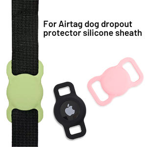 Nero impermeabile in Nylon Airtag porta collare per cani Anti-smarrimento GPS Tra collare protettivo per animali domestici custodia per GPS tracciamento Air <span class=keywords><strong>Tag</strong></span> Cover per gatti - Product Image 3