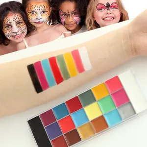 20 colori pittura ad olio per il viso e body art body paint per bambini e persone