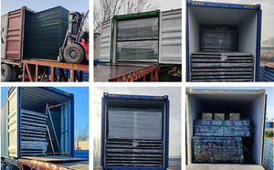 Panneau de clôture 3D extérieur en PVC anti-âge, stable, pour jardin, cour, terres agricoles, forêt, réserve, site pittoresque, zone montagneuse - Product Image 6