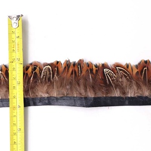 Bán buôn 4-5cm đa-màu nhuộm gà lôi lông Trims cho hàng thủ công trang phục trang trí - Product Image 2