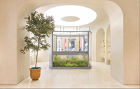 Panneaux de plafond tendu en aluminium avec éclairage LED pour hall d'hôtel, avec membrane souple en tissu PVC pour décoration
