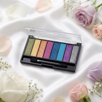 Échantillon Gratuit – Nouvelle Palette de Fards à Paupières 8 Couleurs Effet Nacré Rose Scintillant pour Fards à Paupières Pailletés Intenses
