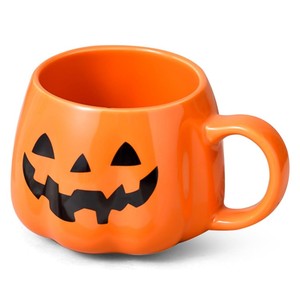 Tasses en céramique de conception en forme de citrouille d'Halloween moderne écologique pour décoration de fête - Product Image 3