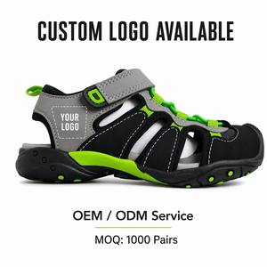 Sandales de sport pour garçons, vente en gros, logo personnalisé, sandales de randonnée et de plage pour enfants, respirantes, réglables, OEM ODM - Product Image 4