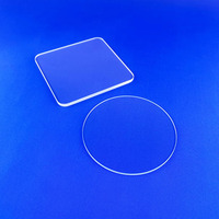 Plaque de verre de quartz de haute pureté, fenêtre transparente en silice fondue, sur mesure pour four à haute température