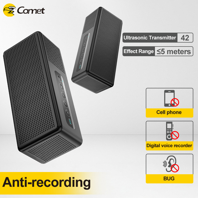 ABS Anti-Recording Blocker Device Prevents Eavesdropping with Voice Jammer