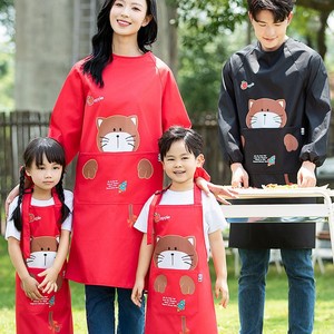 Waterproof <b>Aprons</b> With Custom Logo Printing For Restaurants And Bars Oil Resistant For Women Men Adults - Product Image 2