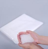 Sac en polyéthylène transparent robuste personnalisable, imperméable, avec soufflet latéral, pour téléphones portables, grand sac d'emballage plat en LDPE