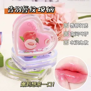 Omga Sweet Fruit Flavor Moisturizing Care Lip Gloss Lip Balm Lip Balm Lasting Moisturizing Foreign Trade Hot Sale