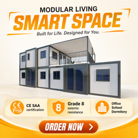 Casa Contenedor Expandible de Lujo de 2 Pisos y 20 Pies con Terraza, Modelo 2026 de Alto Rendimiento de Inversión, Villa Modular Prefabricada para Resort