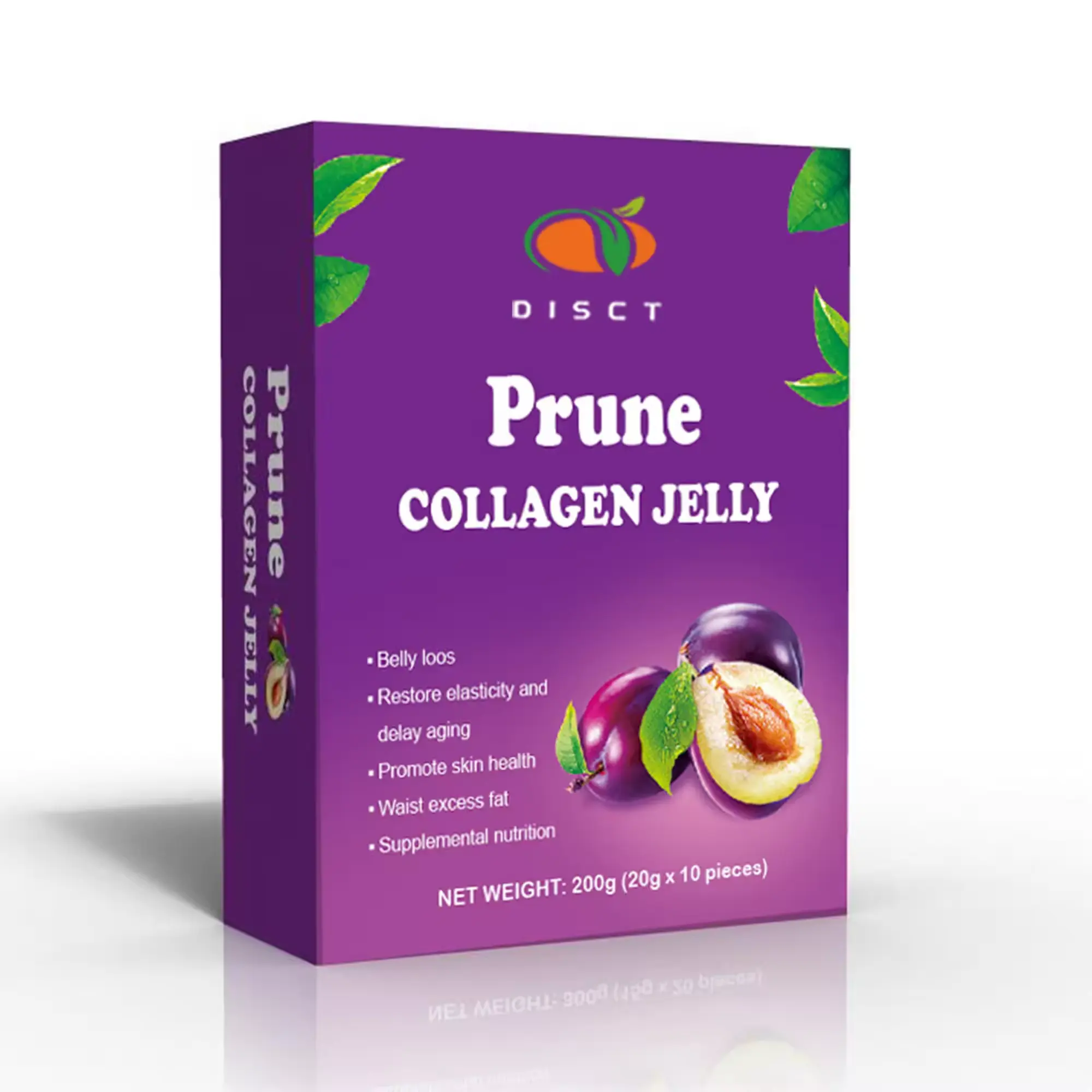 Best Price OEM Prune Collagen Enzyme Jelly Fruity Sticks Slimming Detox Weight Loss Skin Beauty Jelly