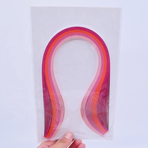 Juego de papel de filigrana OEM de alta calidad al por mayor para bricolaje 0,3*39cm 100 hojas/paquete de filigrana de papel multicolor para manualidades Diy - Product Image 3