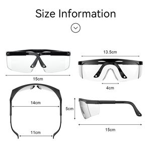 Lunettes de sécurité industrielles OEM ODM Lunettes de protection transparentes Protection des yeux Lunettes Z87 - Product Image 6