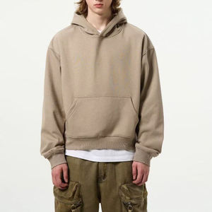 Hoodies Personalizados por Atacado de Alta Qualidade Moda Luxuosa Unissex Hoodies com Impressão em Tela Designer Oversized para Homens - Product Image 4